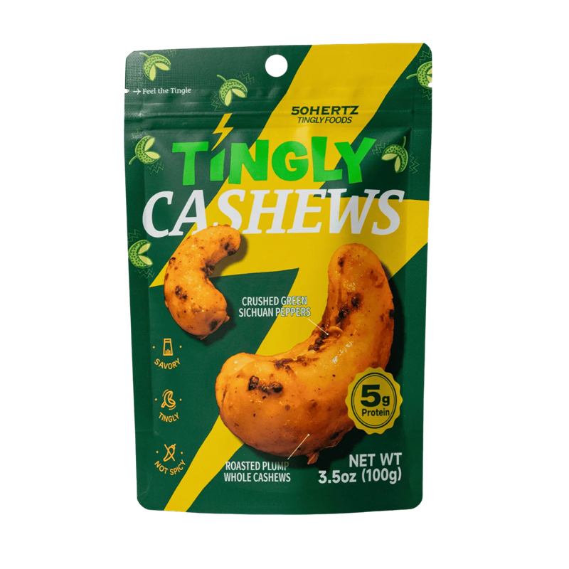 50 Hertz Tingly Sichuan Pepper Cashews