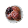 Umeboshi  in a tiny dish