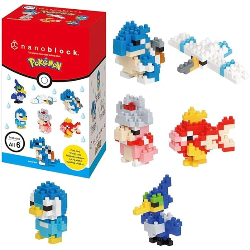 Nanoblock Mininano- Pokemon Water Type Blind Bag