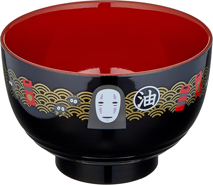 No Face Lacquer Ware - Small Bowl