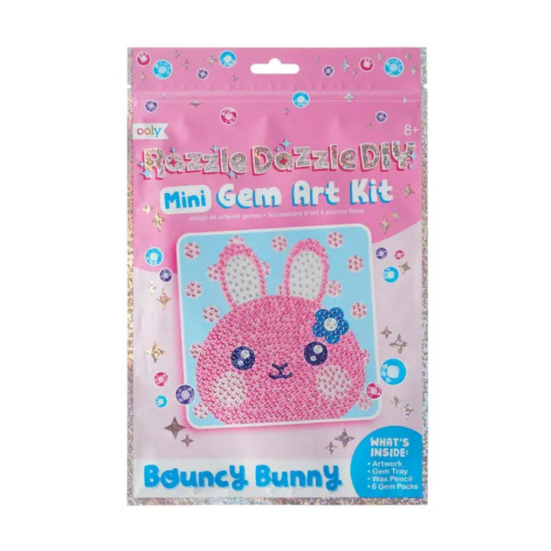 Razzle Dazzle DIY Mini Gem Art Kit- Bouncy Bunny