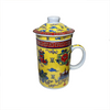 Multi-Color and Design Mug with Infuser