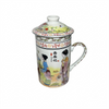 Multi-Color and Design Mug with Infuser