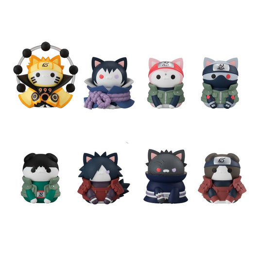 Nyaruto! Last Battle - all eight possible characters