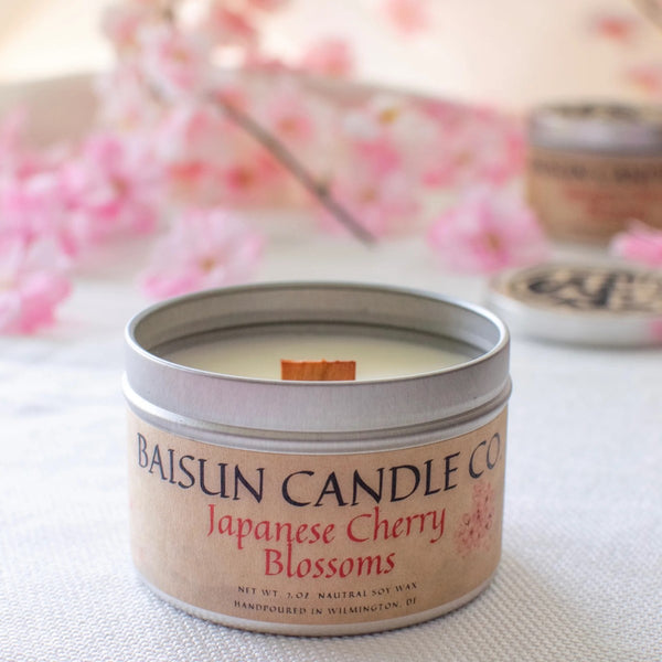 Baisun Japanese Cherry Blossom Scented Candle