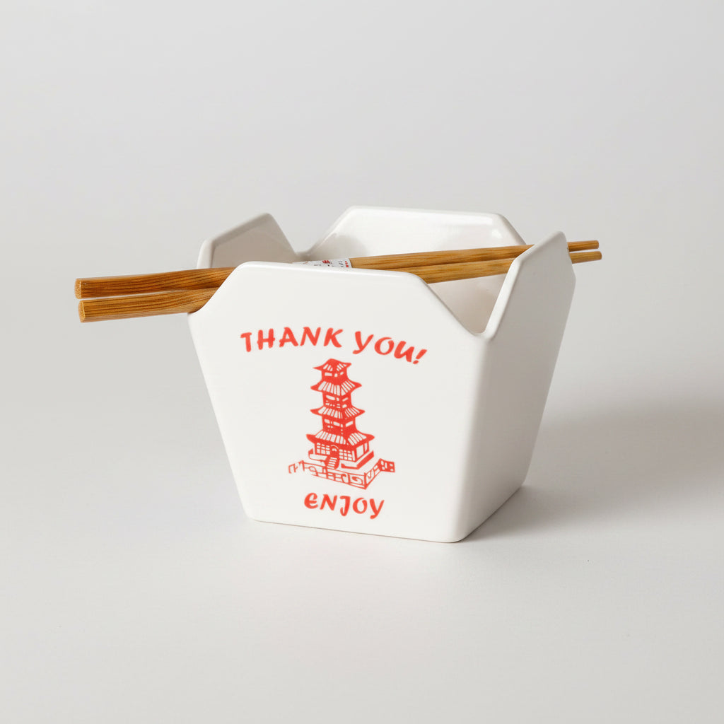 Pagoda Takeout Box Serving Bowl