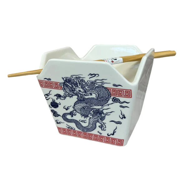 Takeout Box Serving Bowl-Dragon