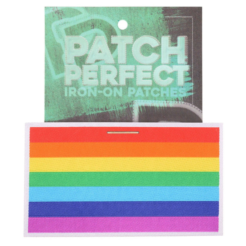 Rainbow Iron-On Patches