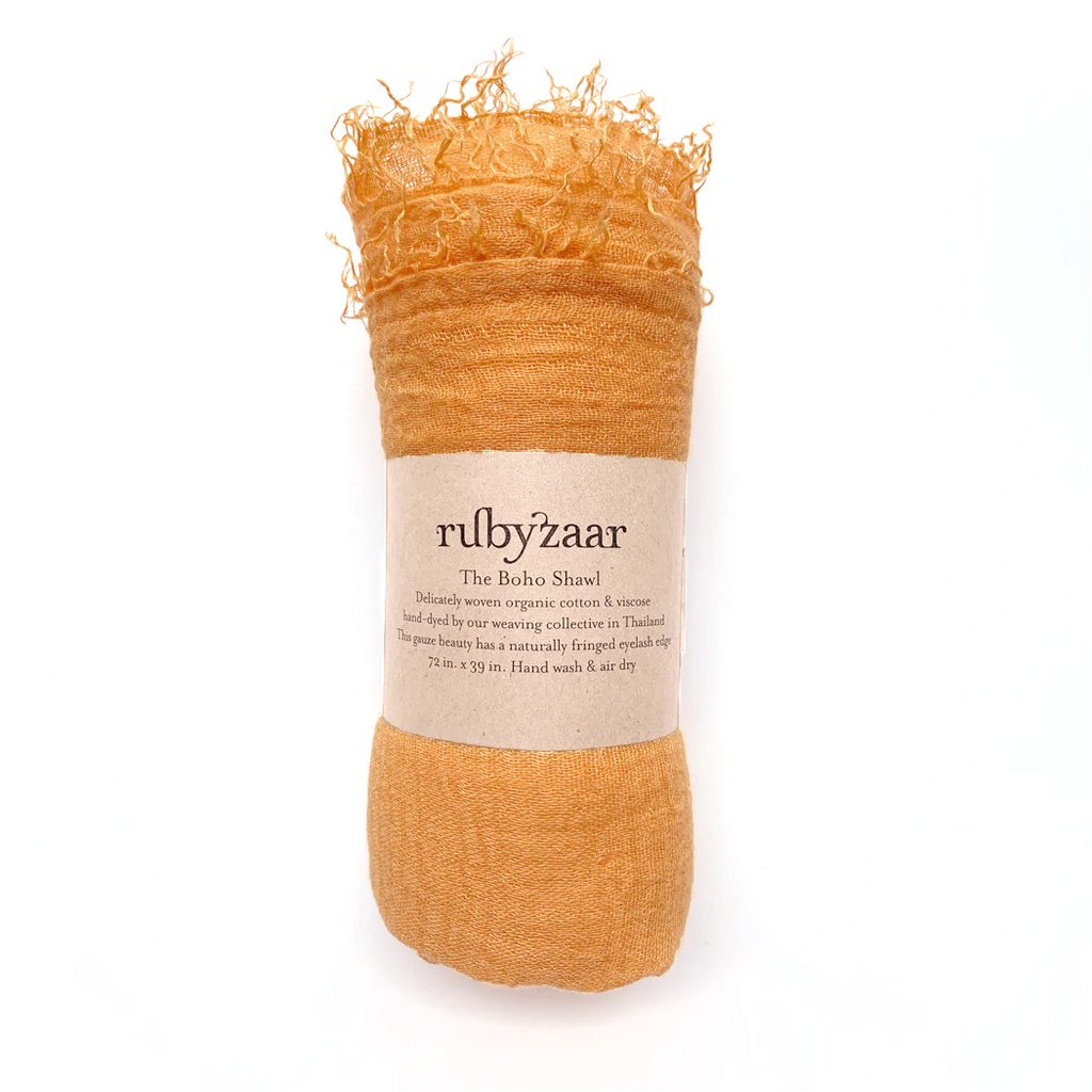 Rubyzaar Boho Organic Shawl