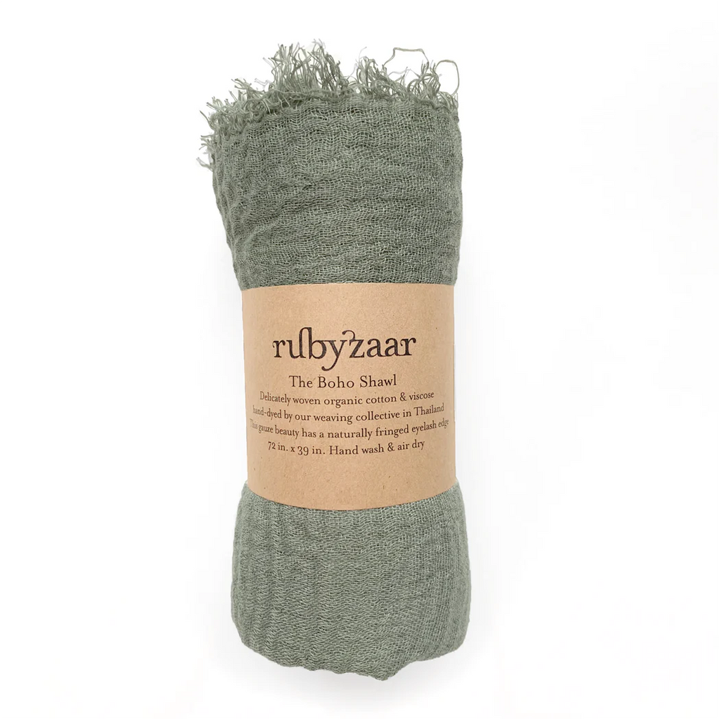 Rubyzaar Boho Organic Shawl