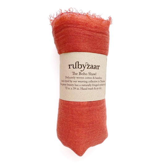 Rubyzaar Boho Organic Shawl