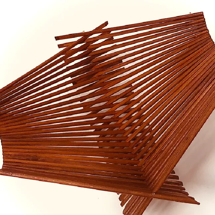 30 Pairs Chopsticks Folding Basket
