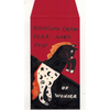 Red envelope with a black horse and text on a white background