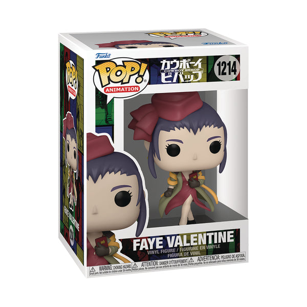 Funko Pop! Cowboy Bebop Faye Valentine - figurine inside box