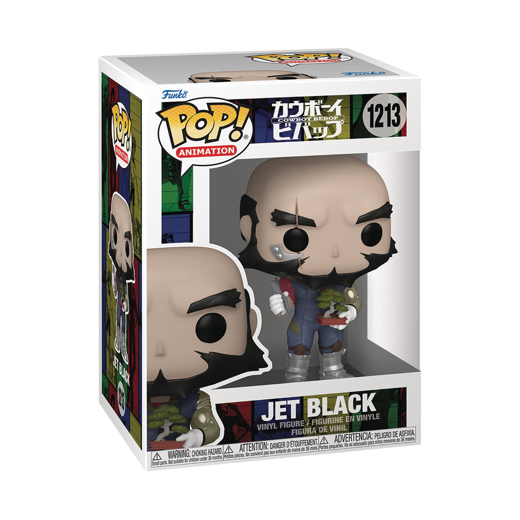 Funko Pop! Cowboy Bebop Jet Black with Bonsai