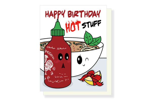 Pho Hot Birthday Card