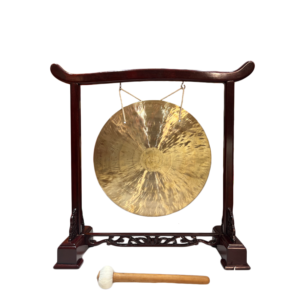 Wind Gong with Mallet and Separate Stand