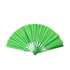 Solid Color Nylon Fabric Fan - Assorted Colors