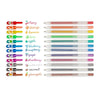 Yummy Yummy Scented Glitter Gel Pens Colors and Scents