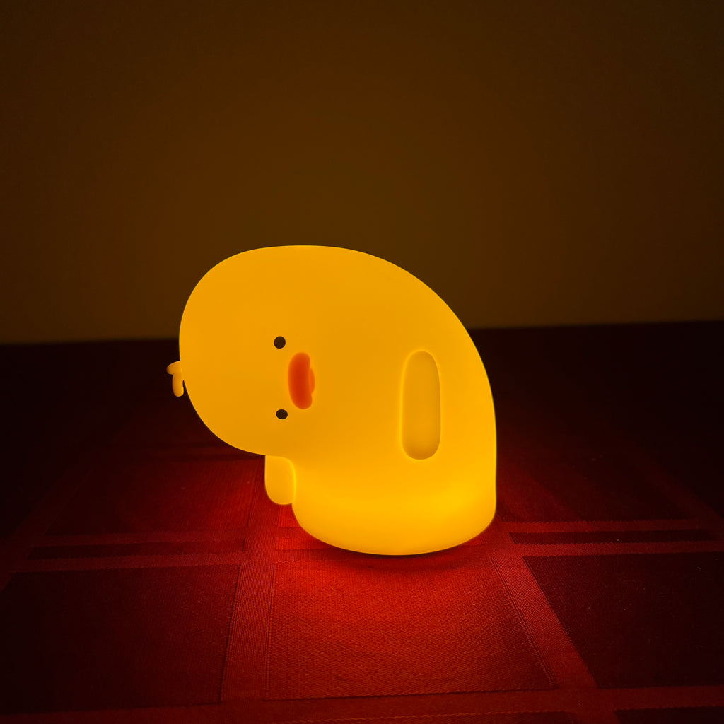Silicone "Why?" Duck Night Stand Light