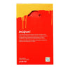 Red and yellow packaging with Basquiat branding and text