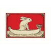 Dragon Boat with Rabbit Greeting Card
