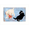 Playing Cats Greeting Card