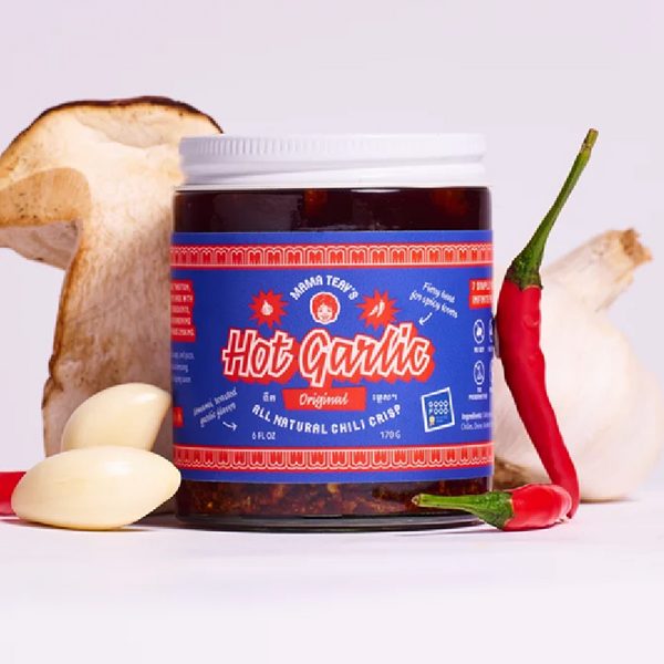 Mama Teav's Hot Garlic Chili Crisp (Original)