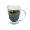 Clear mug of Milk Oolong Loose Leaf Tea