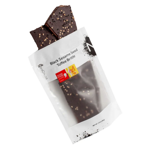 NeoCocoa Black Sesame Seed Toffee Brittle