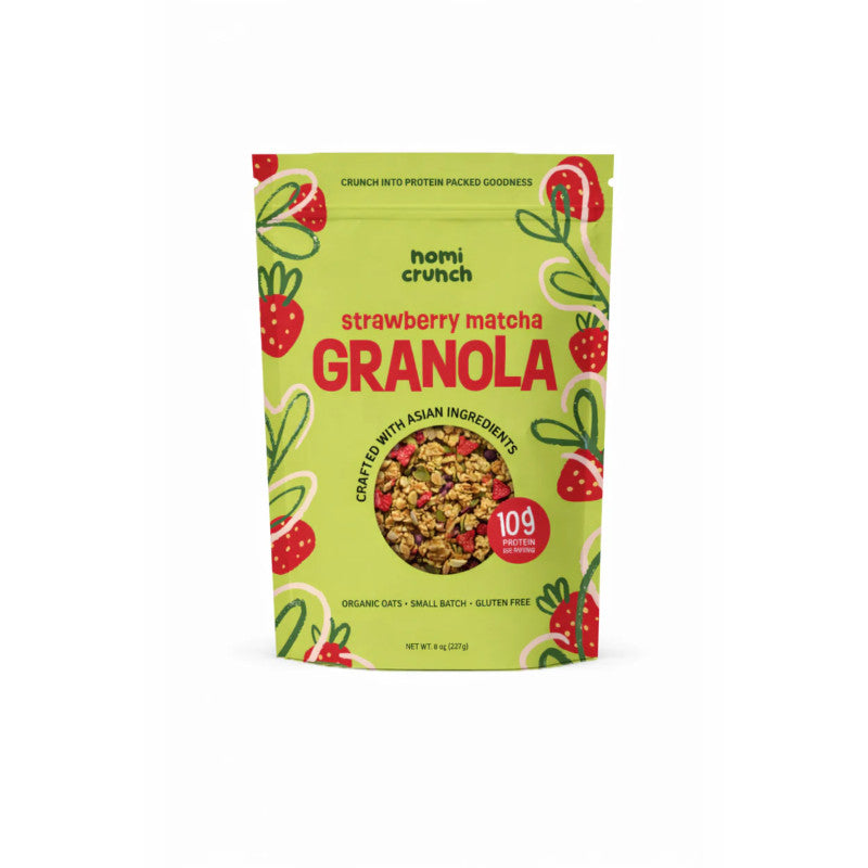 Nomi Crunch Granola - Strawberry Matcha