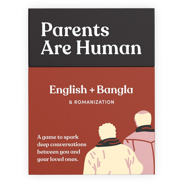 Parents Are Human: A Bilingual Card Game (English + Bangla Edition) - Box