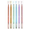 Le Pen Flex Set of 6 - Pastel Color Pack. Pen colors and sample writing.
