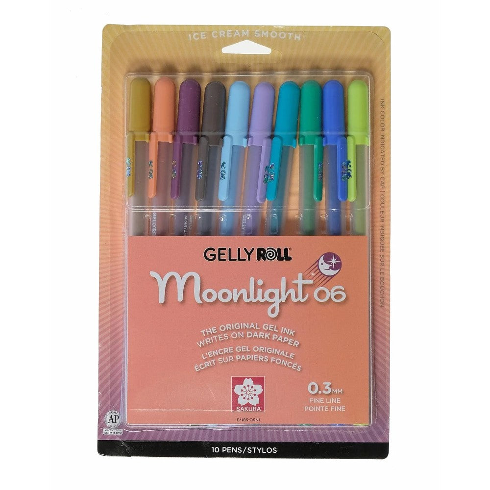 Wholesale Gelly Roll Moonlight 06 Fine Tip- Pack of 10