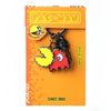 Pac-Man keychain on an orange packaging with 'Pac-Man' branding.