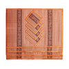 Thai-Style Woven Placemat and Coaster Set Orange