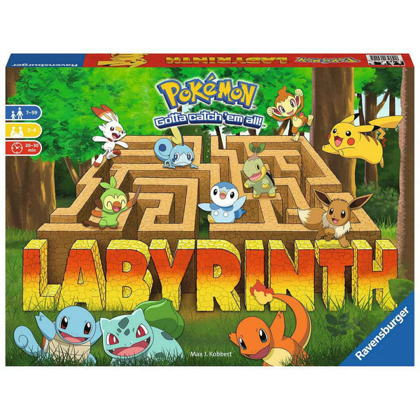 Cover of the pokemon labyrinth board game!