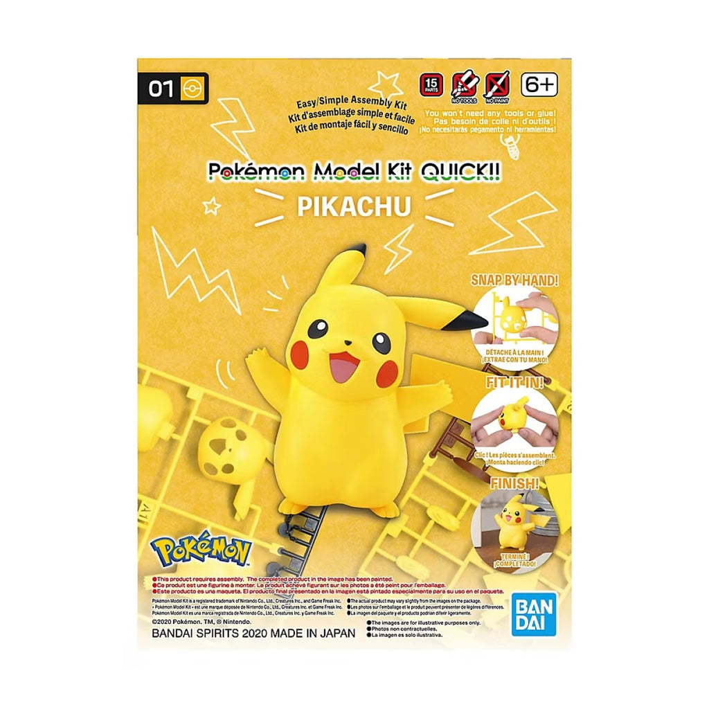 Pokemon Model Kit Quick Pikachu