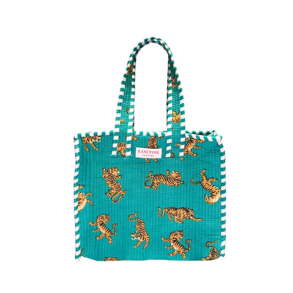 Rani Pink Tiger Tiny Tote
