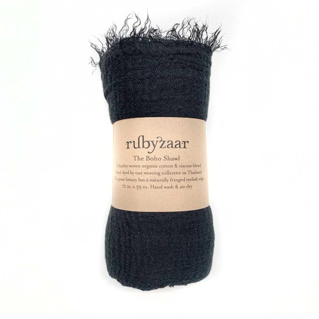 Rubyzaar Boho Organic Shawl