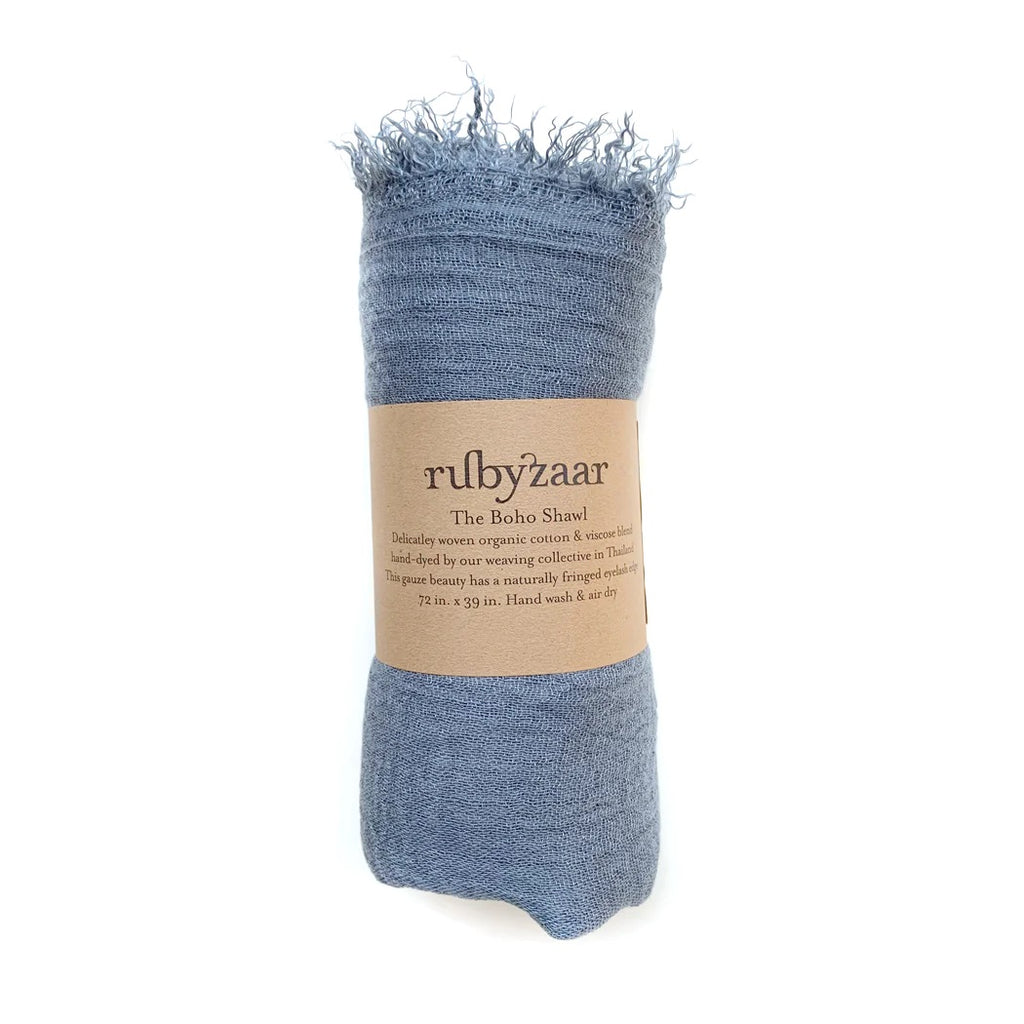 Rubyzaar Boho Organic Shawl