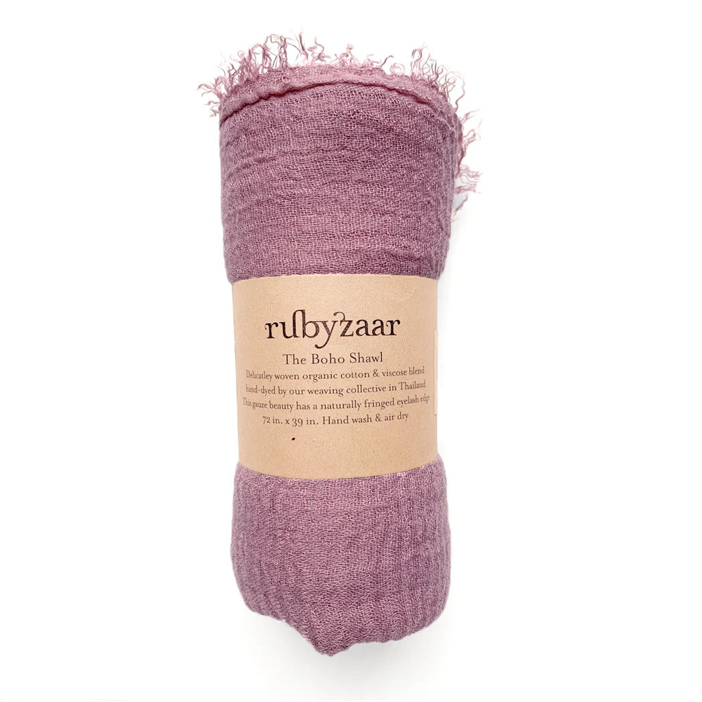 Rubyzaar Boho Organic Shawl