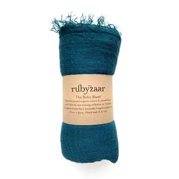 Rubyzaar Boho Organic Shawl