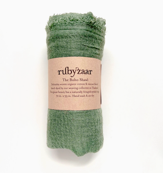 Rubyzaar Boho Organic Shawl