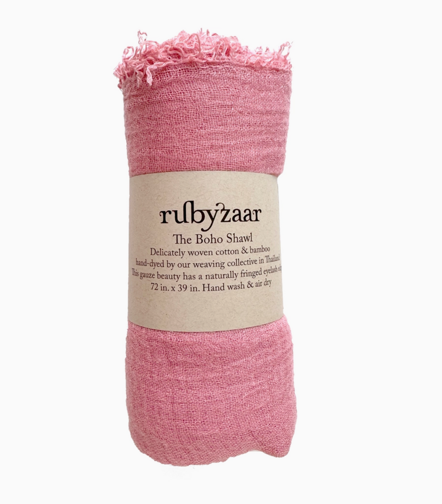 Rubyzaar Boho Organic Shawl