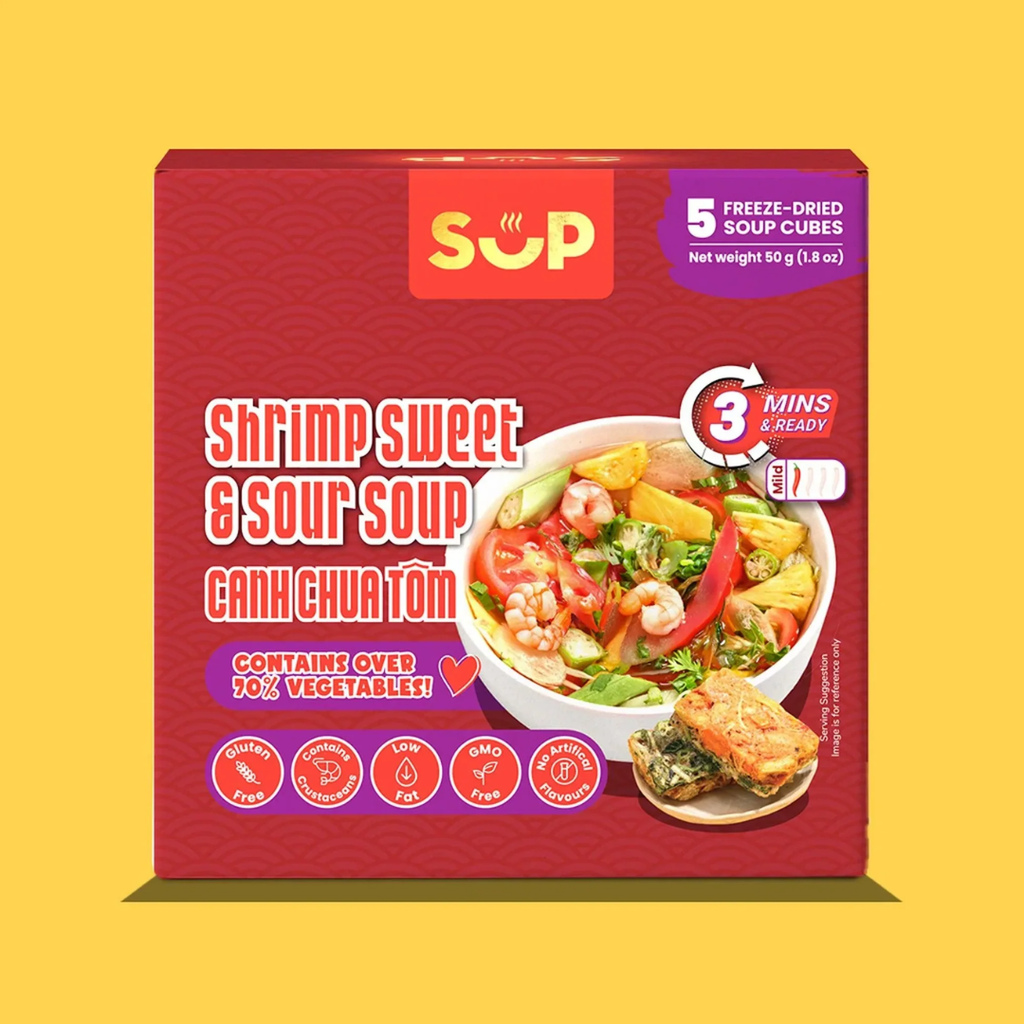 SUP Shrimp Sweet & Sour Soup (Canh Chua Tom)