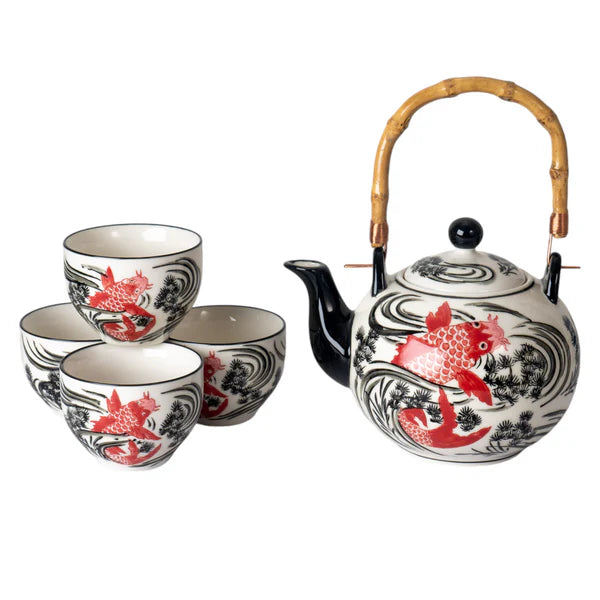 Koi Fish Tea Set