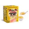 Lychee Popping Boba packaging with a cup filled with boba pearls on a white background
