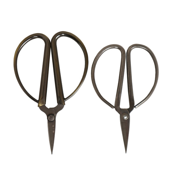 Traditional Stainless Steel Scissors in two sized handles