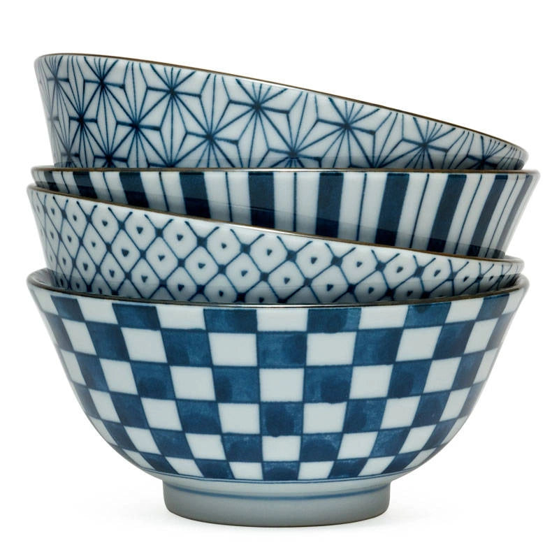 Geo-Pattern Bowl Set